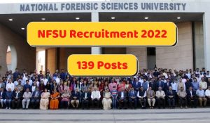 NFSU Recruitment 2022