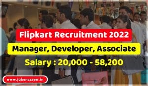Flipkart Recruitment 20221