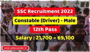 SSC Recruitment 20227