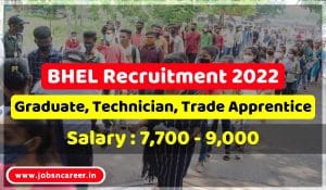 BHEL Recruitment 20222