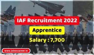 IAF Recruitment 20222