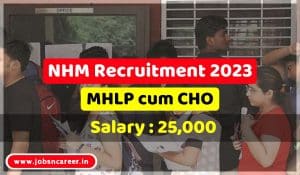 NHM Recruitment 2023